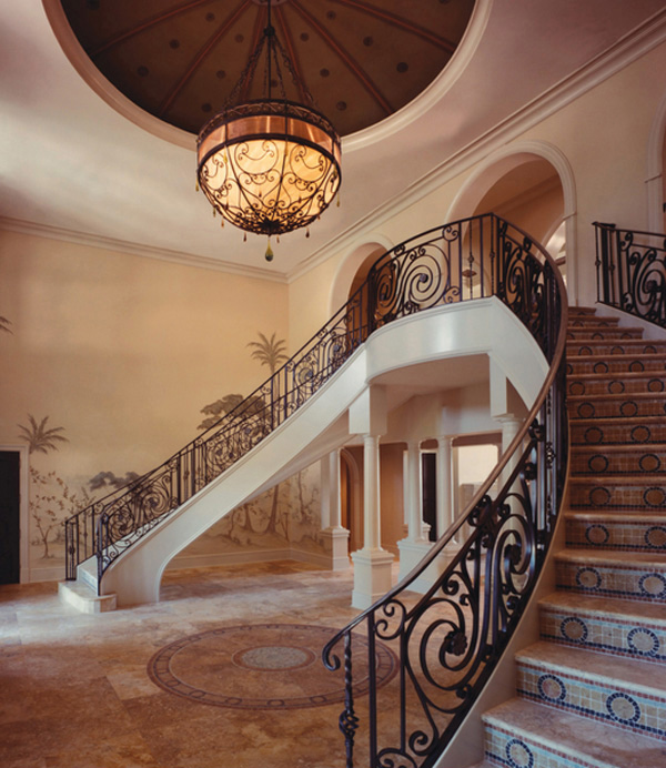 simple foyer lighting