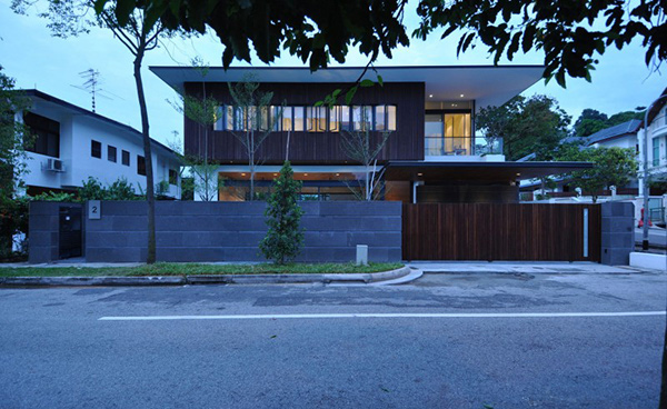 Sunset Terrace- An Impeccable Modern Bungalow in Singapore | Home ...