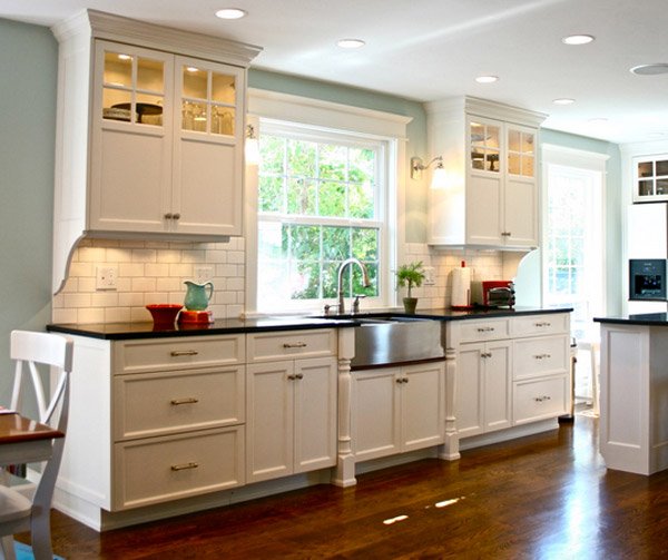 15 Traditional And White Farmhouse Kitchen Designs Home Design Lover