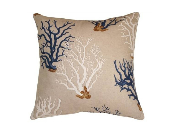 Pillow Decor - Coral 21x21 Decorative Pillow