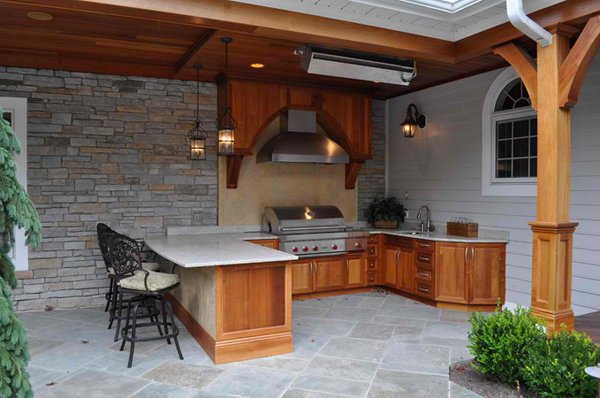 15 Ideas For Highly Functional Traditional Outdoor Kitchens Home Design Lover