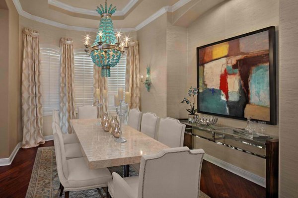 15 Stunning Granite Top Dining Room Tables Home Design Lover