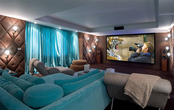 cool media room