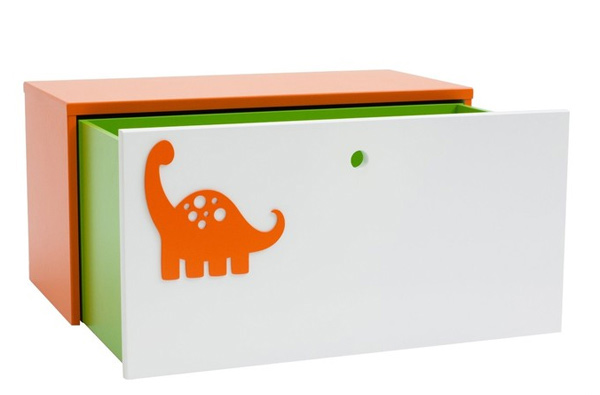 Bright colored storage box