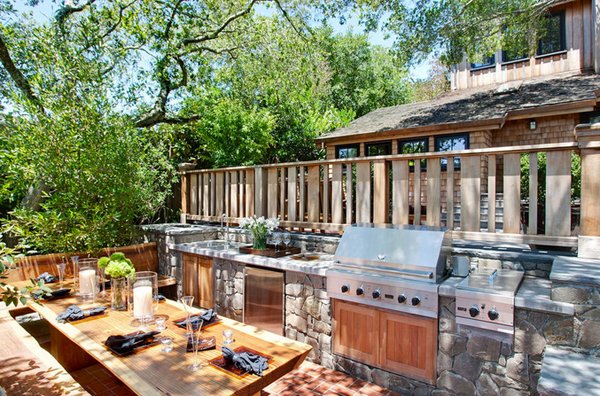 15 Ideas For Highly Functional Traditional Outdoor Kitchens Home Design Lover