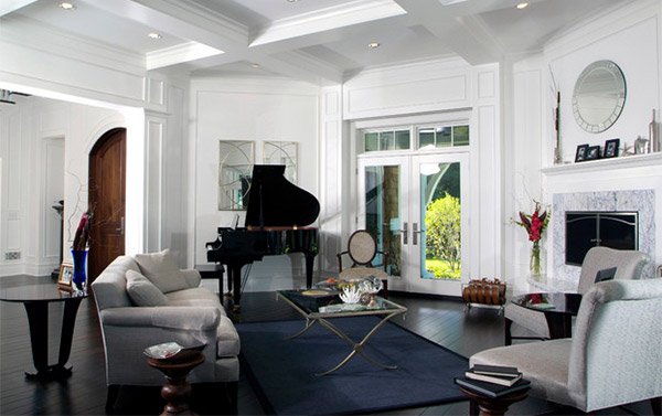 Coffered Ceilings In 15 Contemporary Living Rooms Home Design Lover