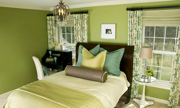 yellow and green bedrooms