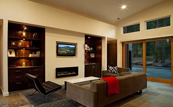 contemporary family rooms