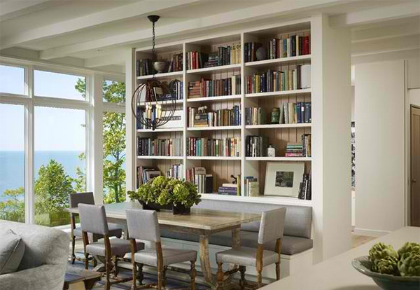 Featured image of post Dining Room Wall Decor Shelves - The glass shelving, solid wood.