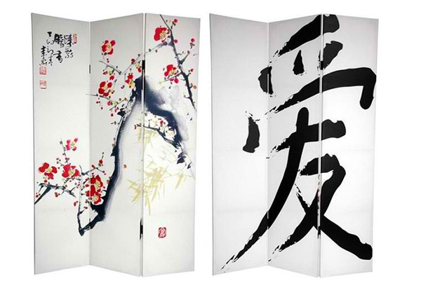 Asian Wall Dividers