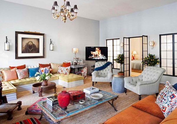 Moroccan Living Rooms