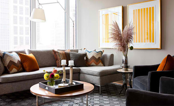 15 Ideas To Decorate A Modern Living Room With Throw Pillows