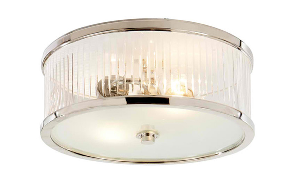 Randolph Large Round Flush Mount