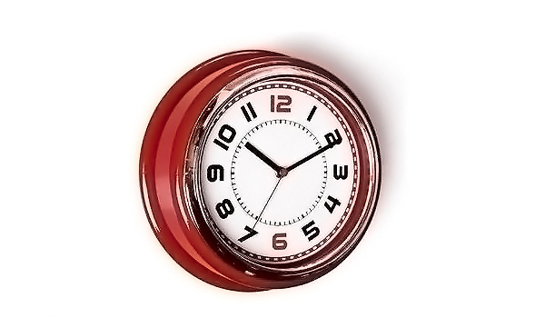 Red Wall Clocks