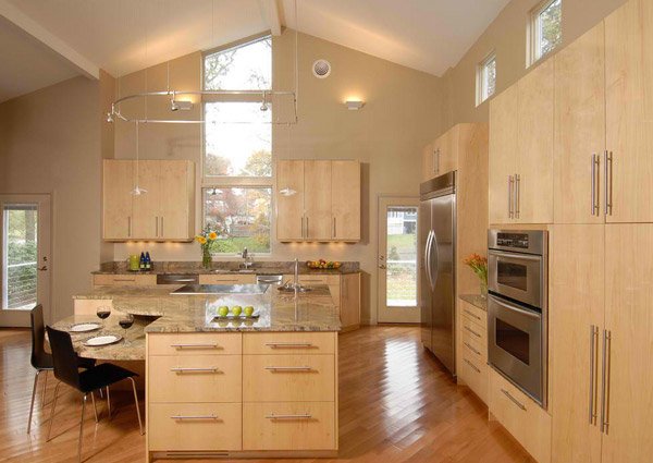 Contemporary Oak Kitchen Cabinets – Things In The Kitchen