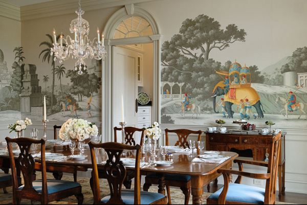 traditional dining room