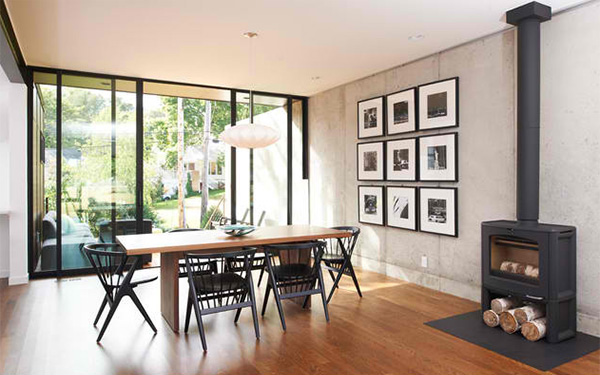 Interior of Dining Room