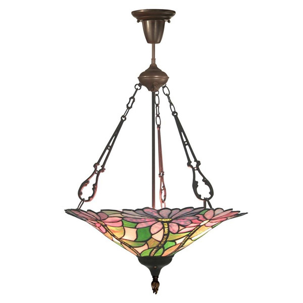 Stained Glass Chandelier