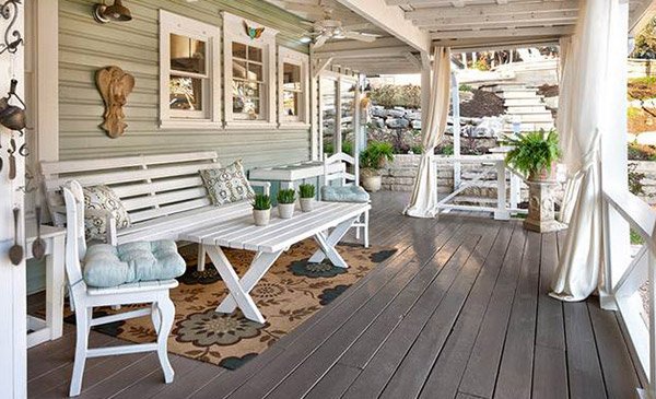 15 Ideas for Gray Wooden Decks | Home Design Lover