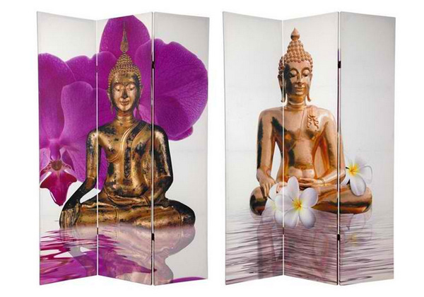 Thai Buddha Room Divider