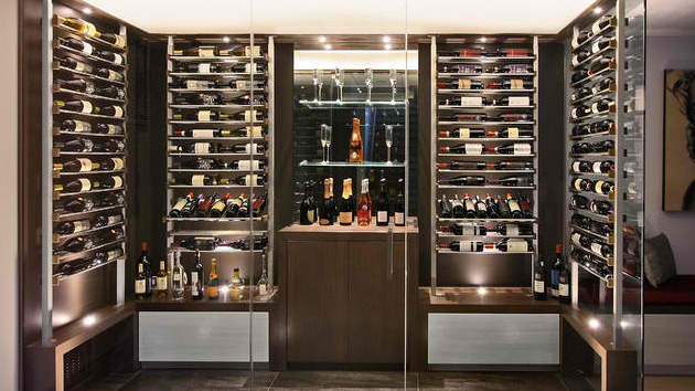 15 Sleek Ideas For Modern Wine Cellars Home Design Lover