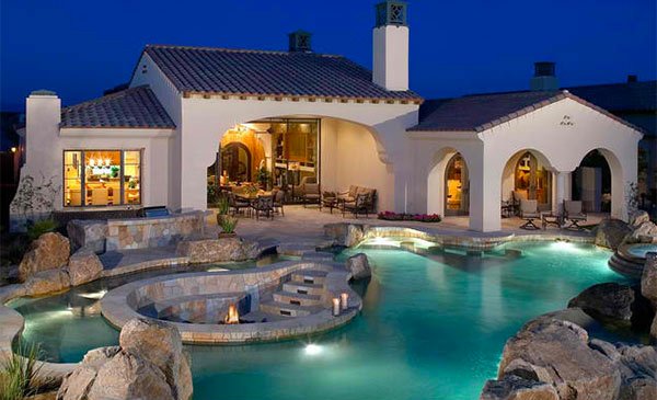 mediterranean pool designs