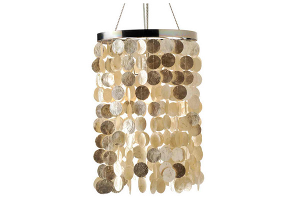 sea shell pendant light