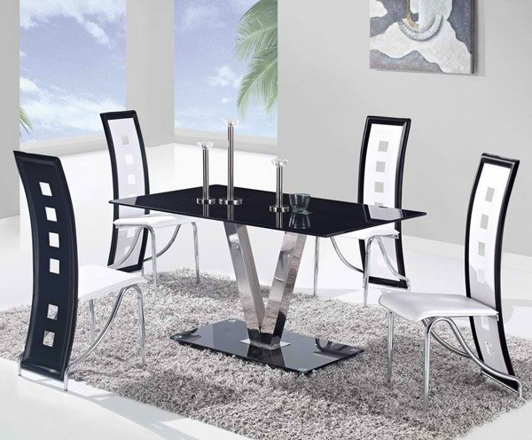 15 Superb Stainless Steel Dining Table Designs | Home ...