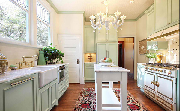 15 Pastel Green  Kitchens  for A Lighter Look Home Design 