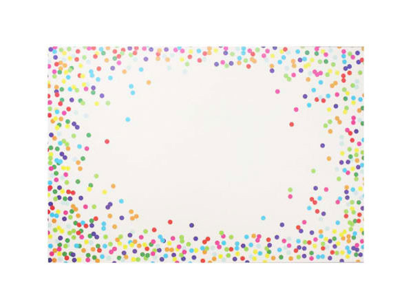 Celebration Confetti Paper Placemats