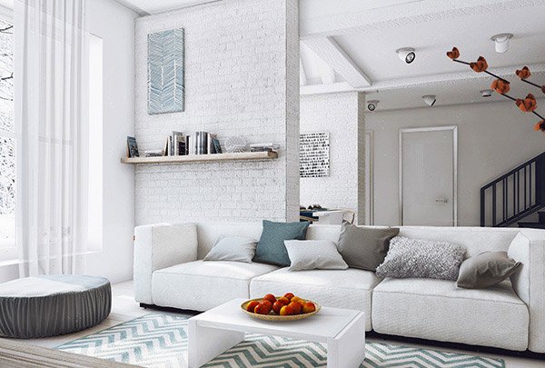 Grey And White Small Living Room Ideas