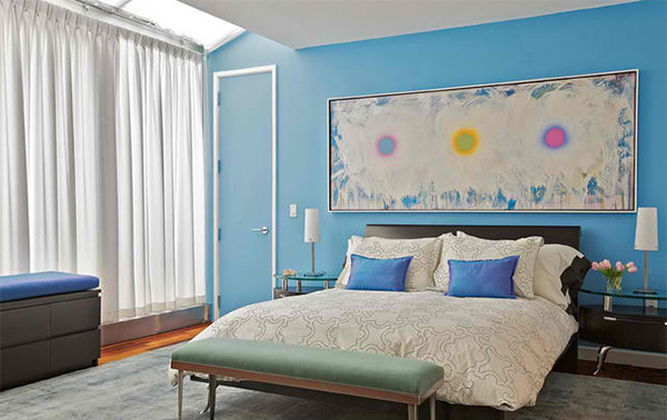 18 Ideas for Blue Contemporary Bedrooms  Home Design Lover