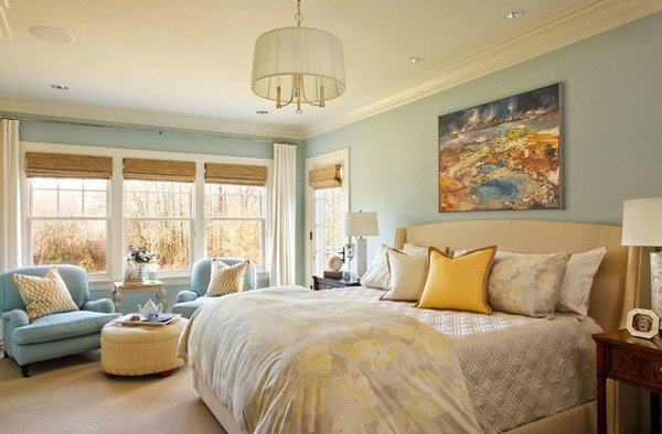 15 Gorgeous Grey, Turquoise and Yellow Bedroom Designs | Home Design Lover