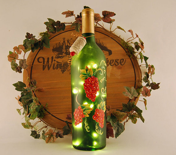 Lighted Wine