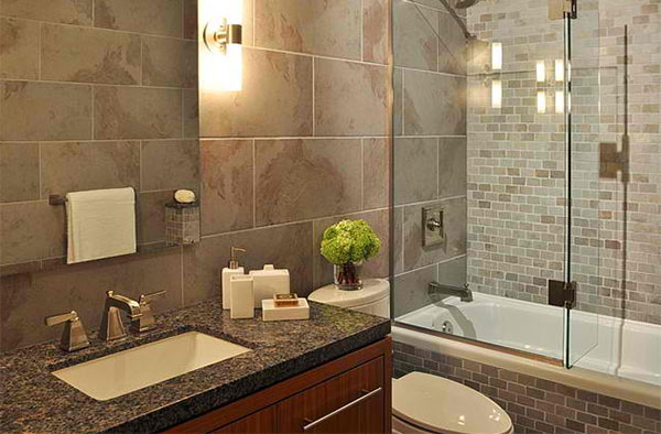 brown granite bathroom ideas