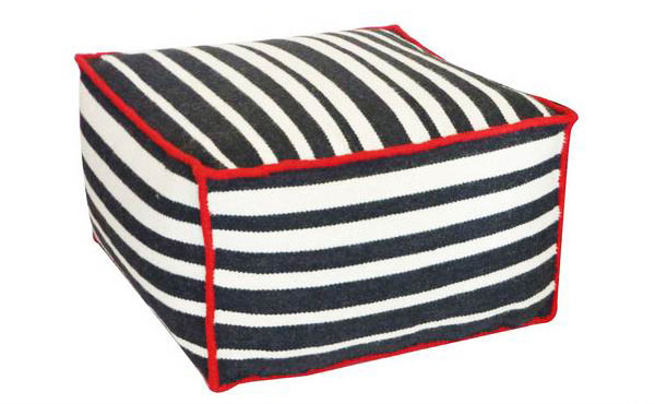 Striped Ottoman Designs