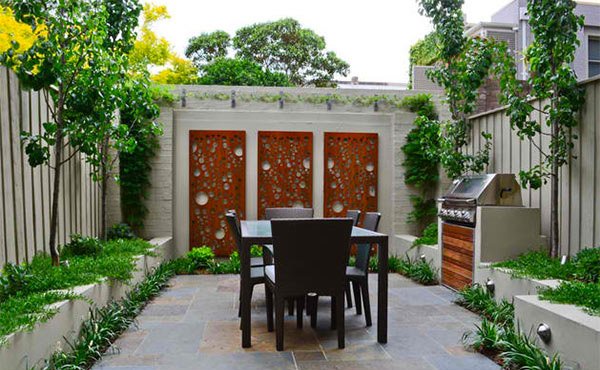 Asian-themed patio designs