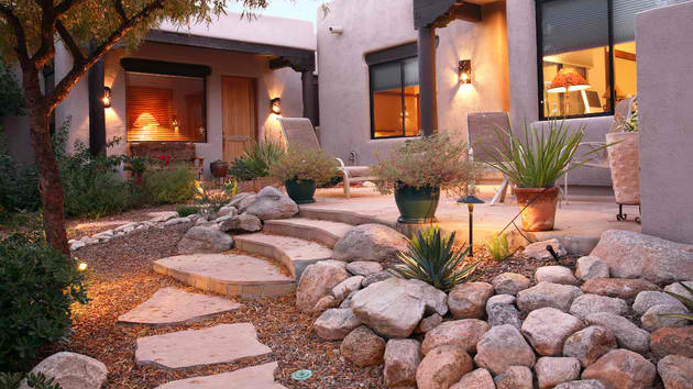 15 Ideas Showcasing Landscaping for Rocks | Home Design Lover