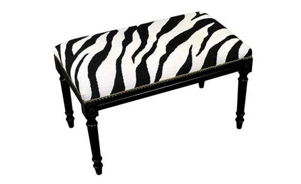 15 Animal Print Bedroom Benches For Safari Inspired Bedrooms