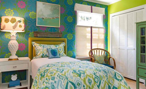 light blue and green bedroom ideas