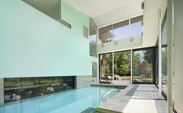 modern swimming pool rooms