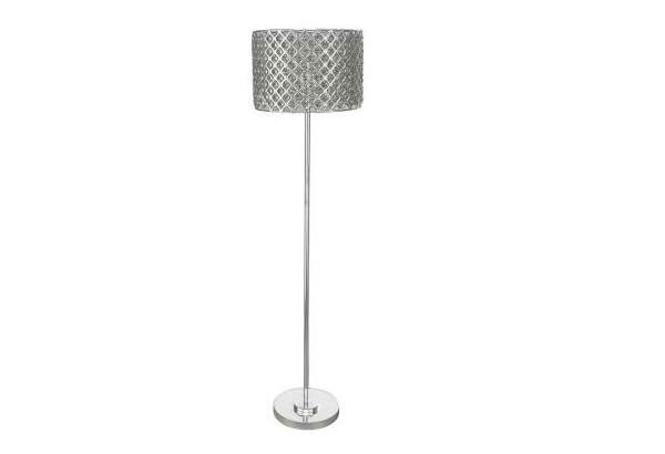 Silver Floor Lamp