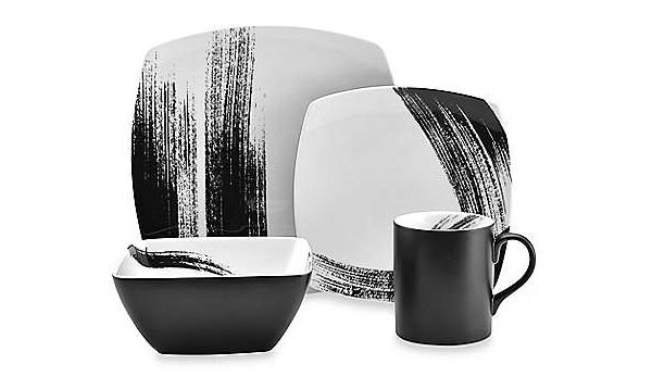 Mikasa Brushstroke 4-Piece Square Place Setting