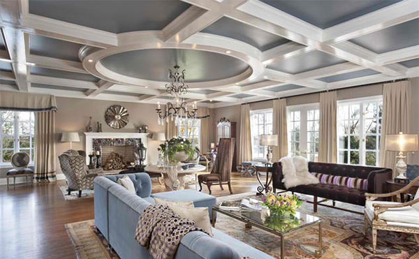 15 Mansion Living Room Ideas Overflowing With Sophistication