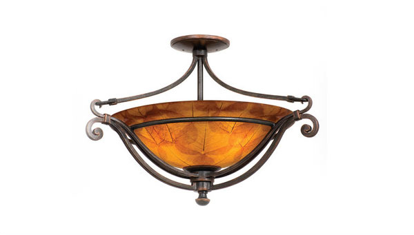 Somerset 3 Light Semi Flush Mount