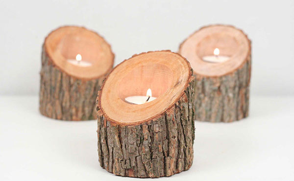 Tree Branch Candleholders, Short by Worley's Lighting