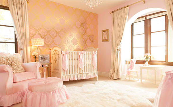 Pink Glamorous Girl's Nursery