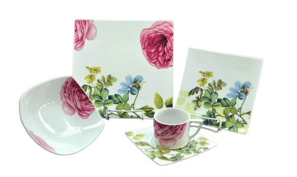 Summer Flowers Dinnerware Set (20 Pieces)