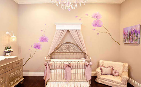 baby girl bed room