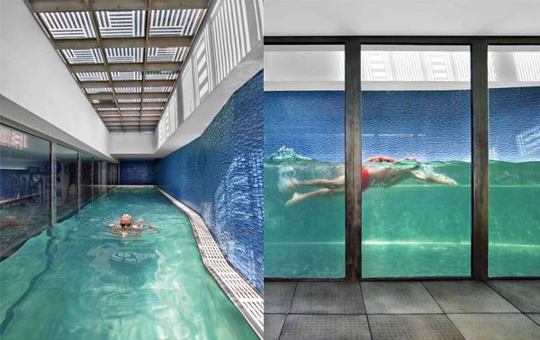 modern swimming pool rooms